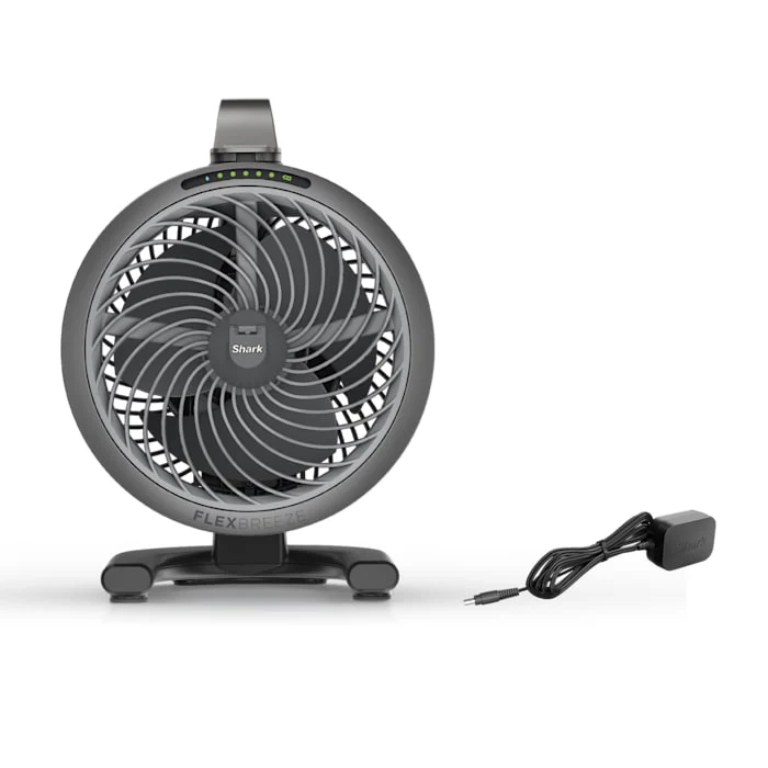 Shark FlexBreeze HydroGo Pro Fan Graphite Portable Mist Fan 5 Speeds - Image 3