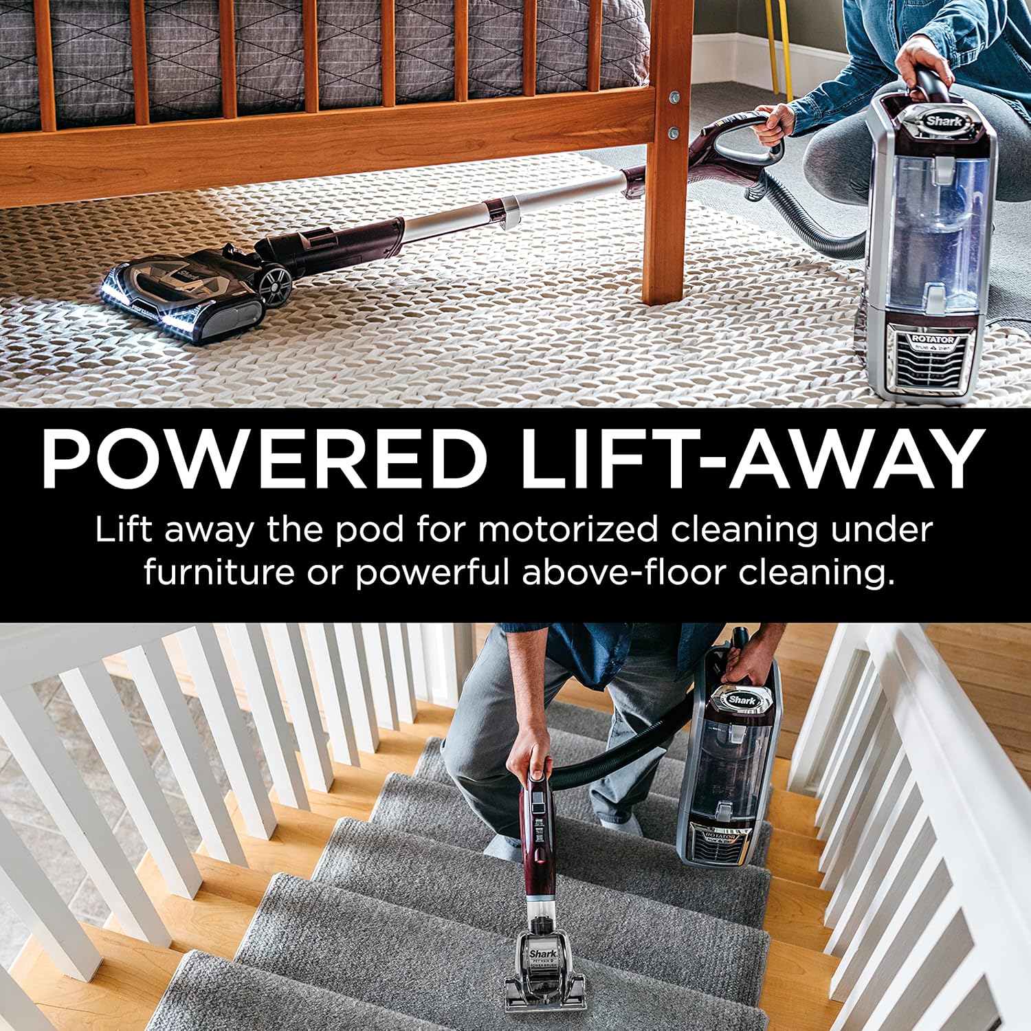 Shark Rotator Powered Lift-Away TruePet Upright Vacuum - Image 6