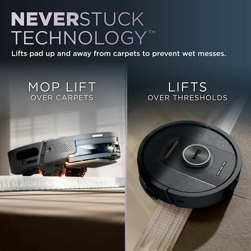 Shark PowerDetect™ 2-in-1 Robot Vacuum and Mop with NeverTouch™ Base - Image 5