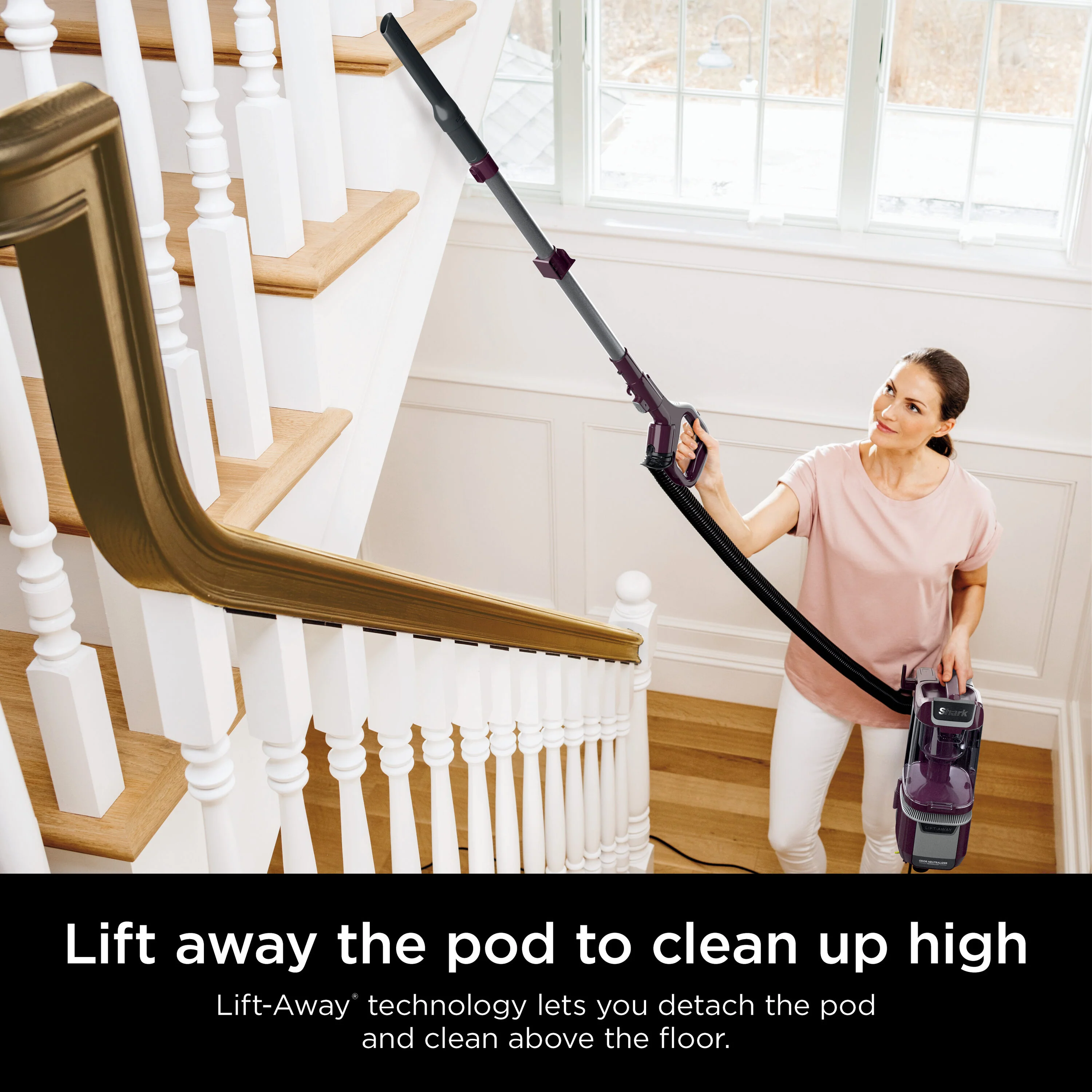 Shark Rotator Lift-Away ADV Bagless Pet Upright Vacuum Cleaner with HEPA Filter - Image 4